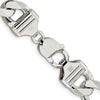 Sterling Silver 13.5mm Figaro Chain