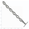 Sterling Silver Antiqued Fancy Link Bracelet
