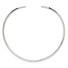 Sterling Silver Polished 4mm Neck Collar