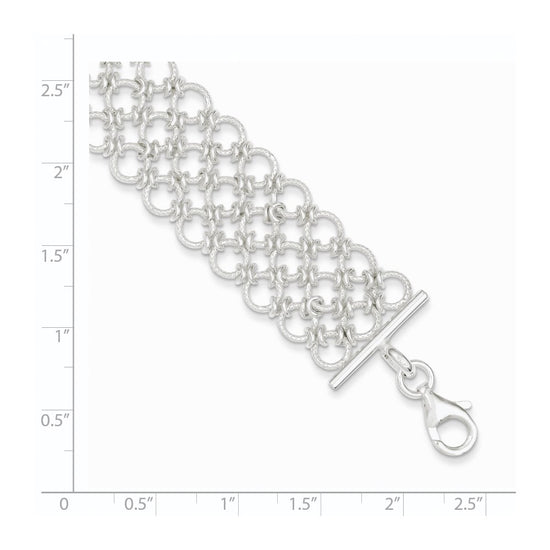 Sterling Silver Multi-Link Bracelet