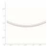 Sterling Silver Round 2.75mm Neckwire Necklace