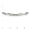 Sterling Silver Round 2.75mm Neckwire Necklace