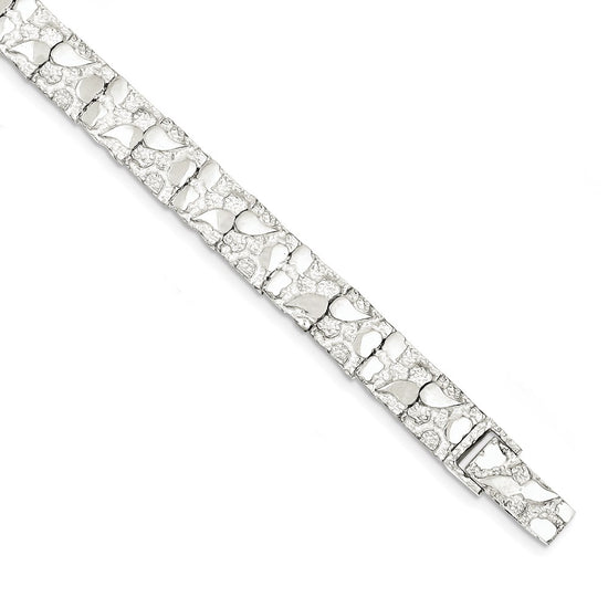 Sterling Silver Nugget Bracelet