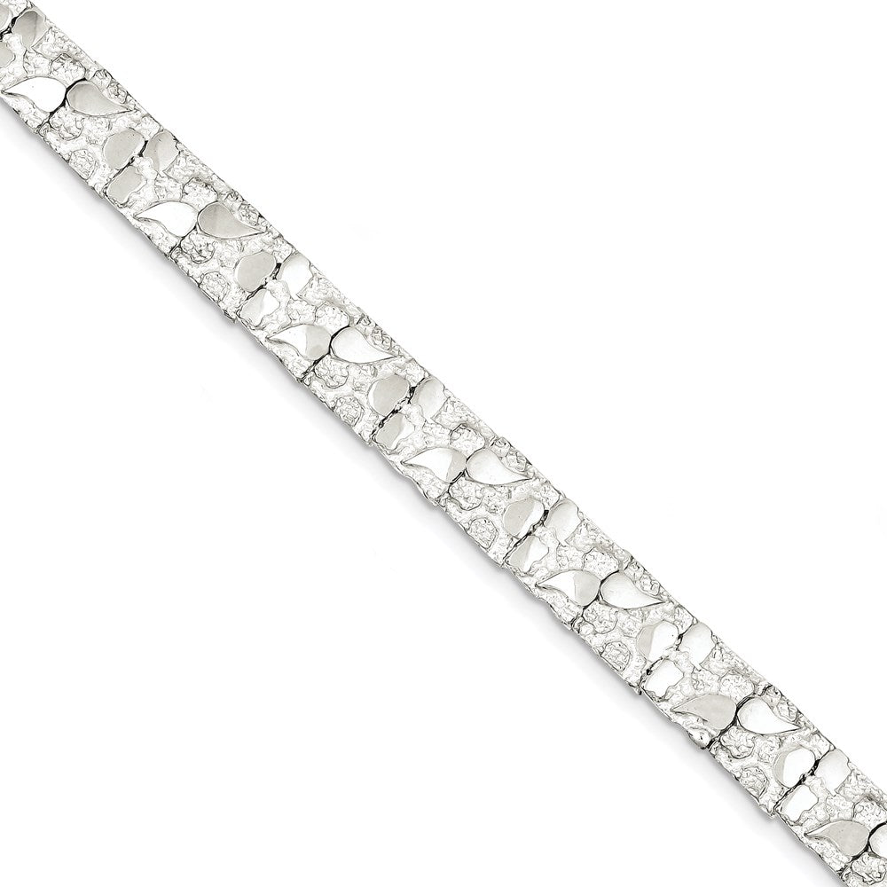 Sterling Silver Nugget Bracelet