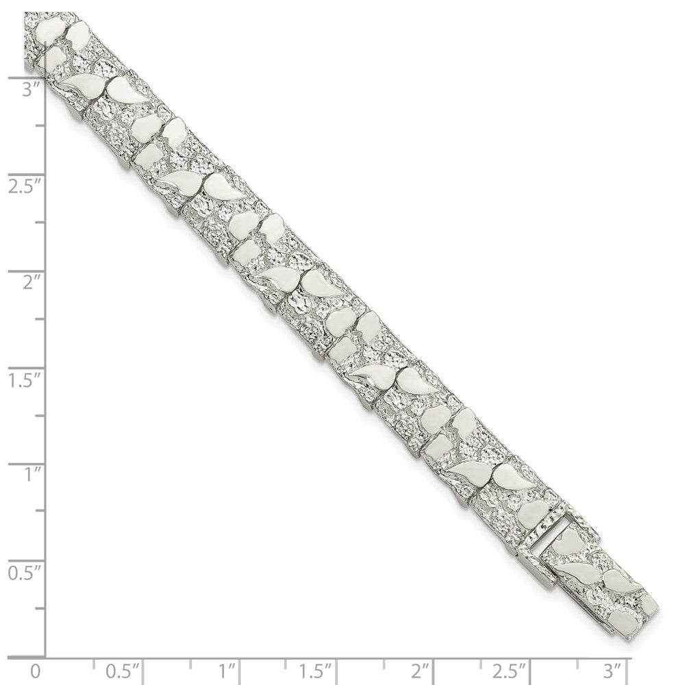 Sterling Silver Nugget Bracelet