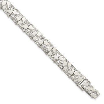 Sterling Silver Nugget Bracelet