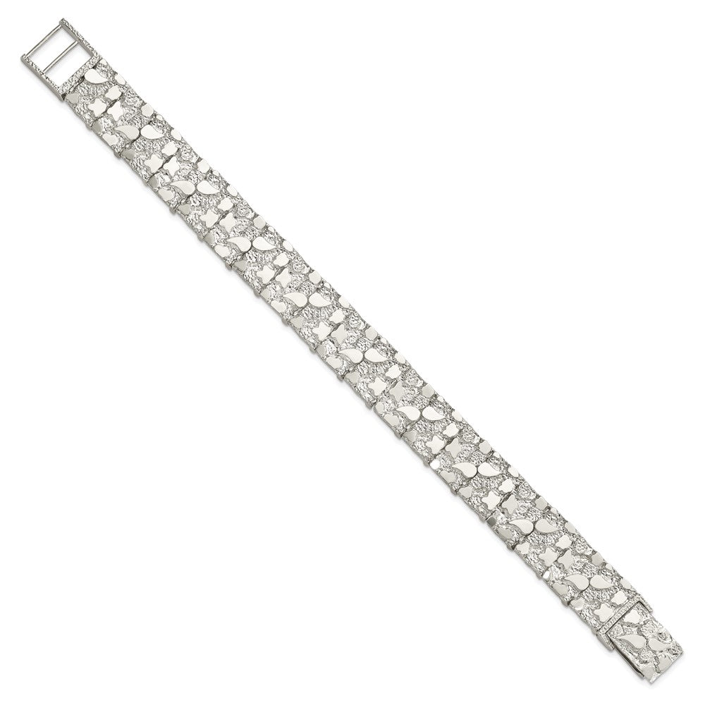 Sterling Silver Nugget Bracelet