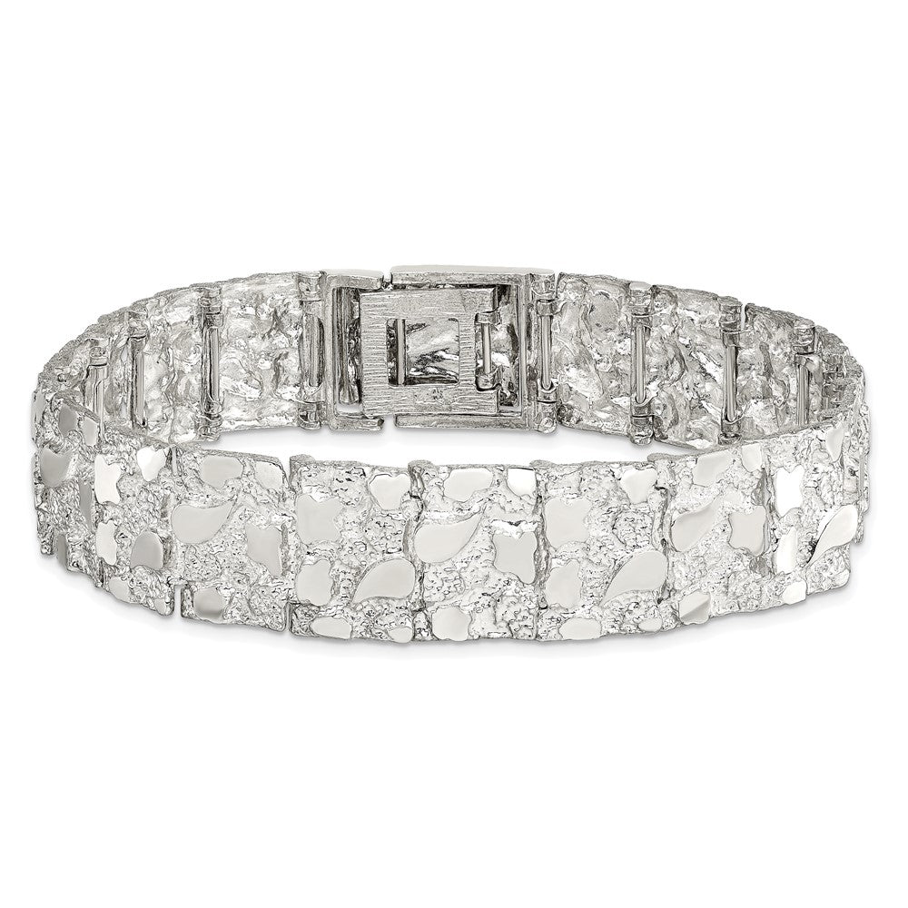 Sterling Silver Nugget Bracelet