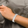Sterling Silver Nugget Bracelet