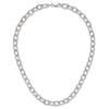 Sterling Silver Open Link Cable 8.50mm Necklace