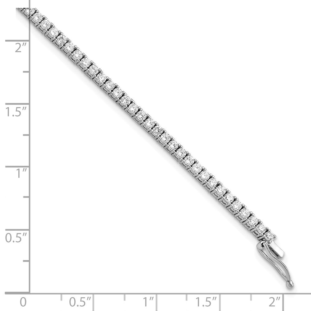 Sterling Silver CZ Tennis Bracelets