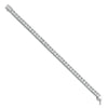 Sterling Silver Rhodium-Plated CZ Tennis Bracelet