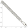 Sterling Silver Polished Fancy Link Bracelet