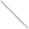 Sterling Silver Fancy Polished San Marco Bracelet