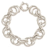 Sterling Silver Polished Fancy Link 8.5 inch Bracelet