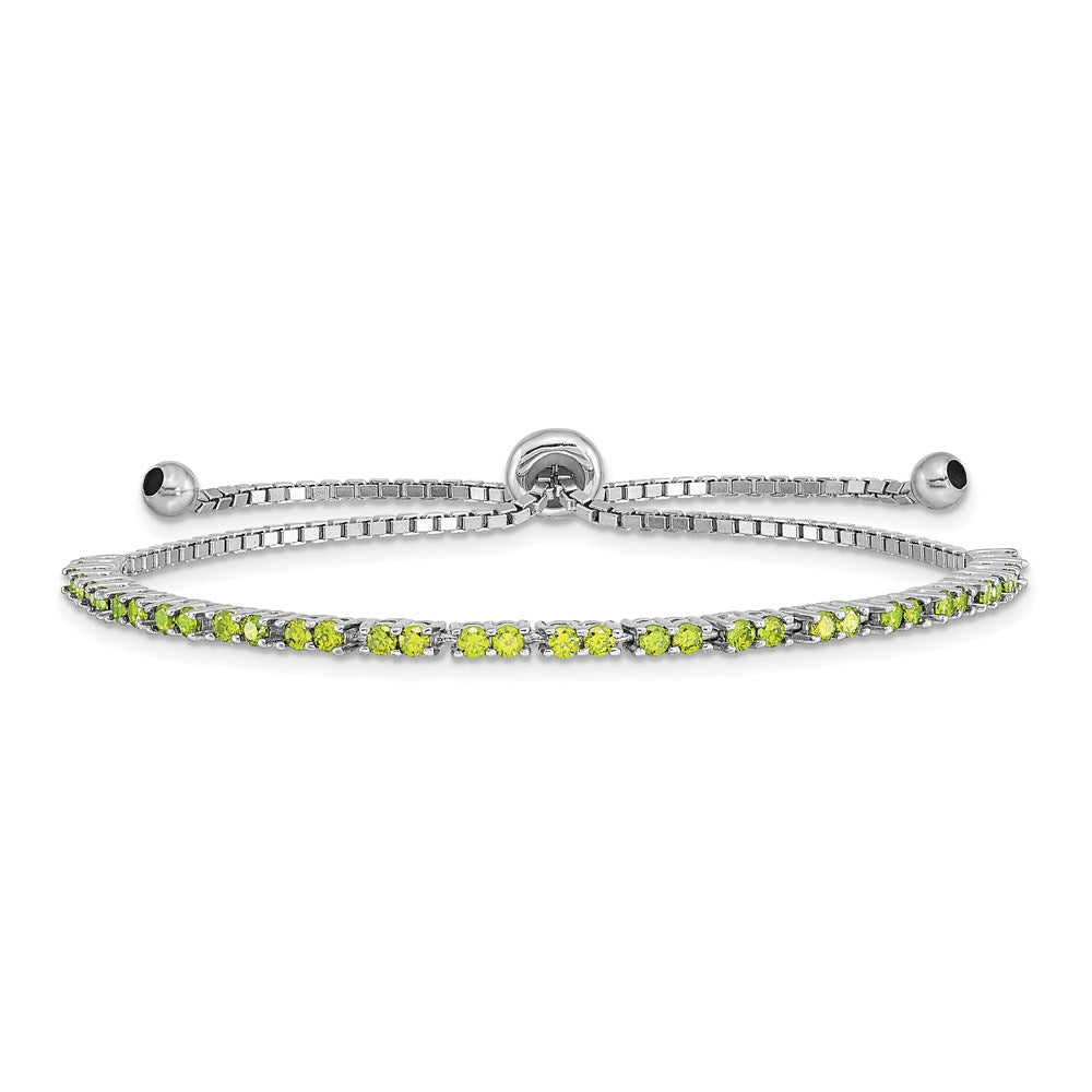 Birthstone CZ Adjustable Bracelets