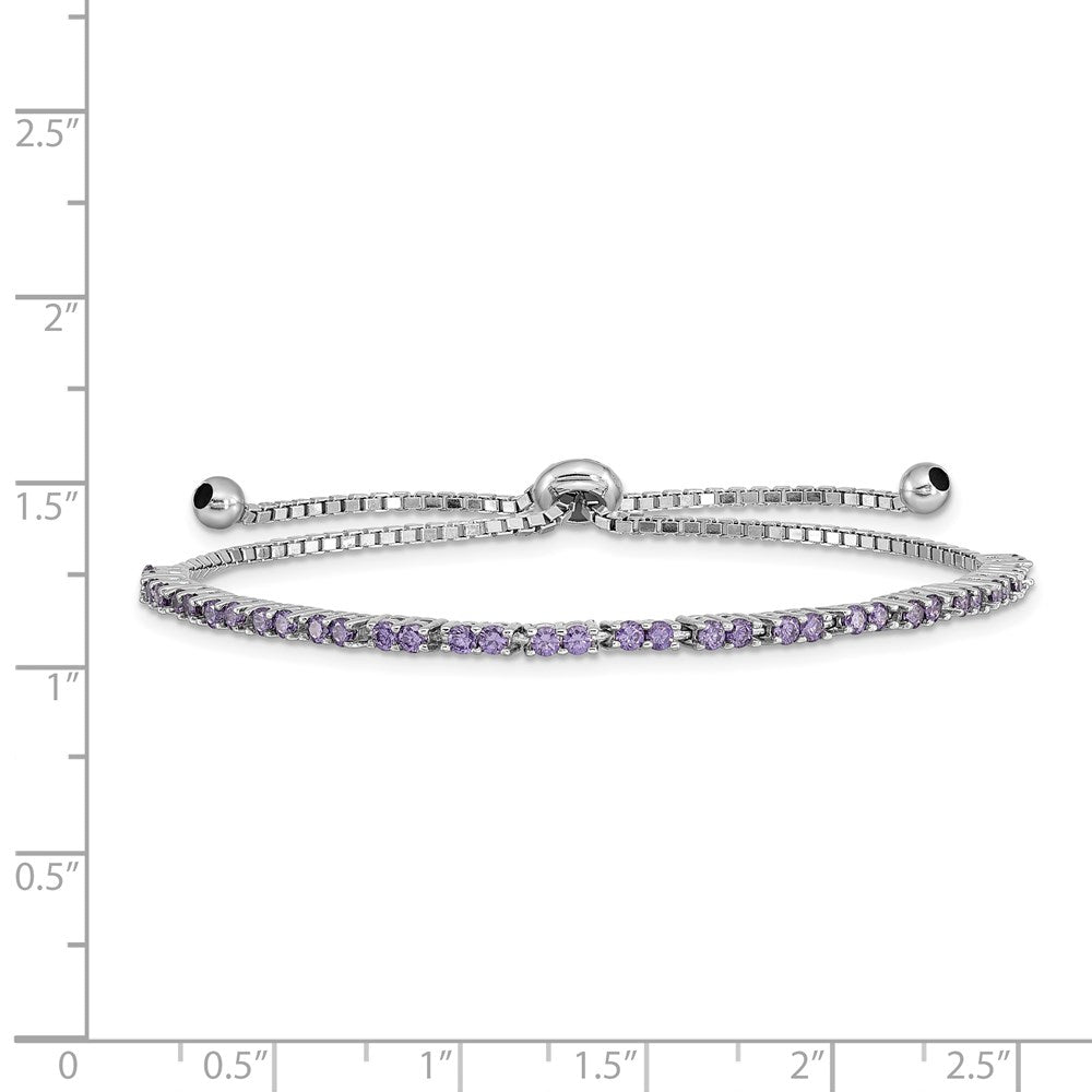 Birthstone CZ Adjustable Bracelets