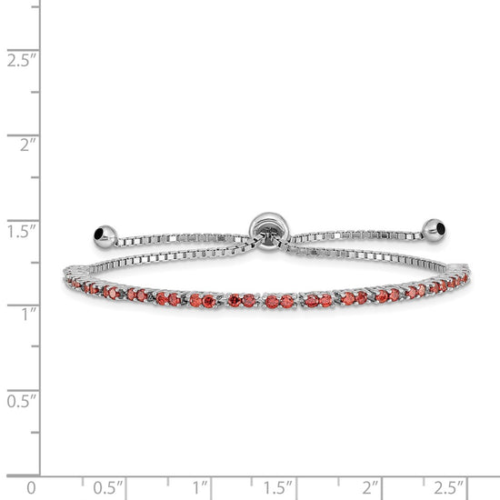 Birthstone CZ Adjustable Bracelets