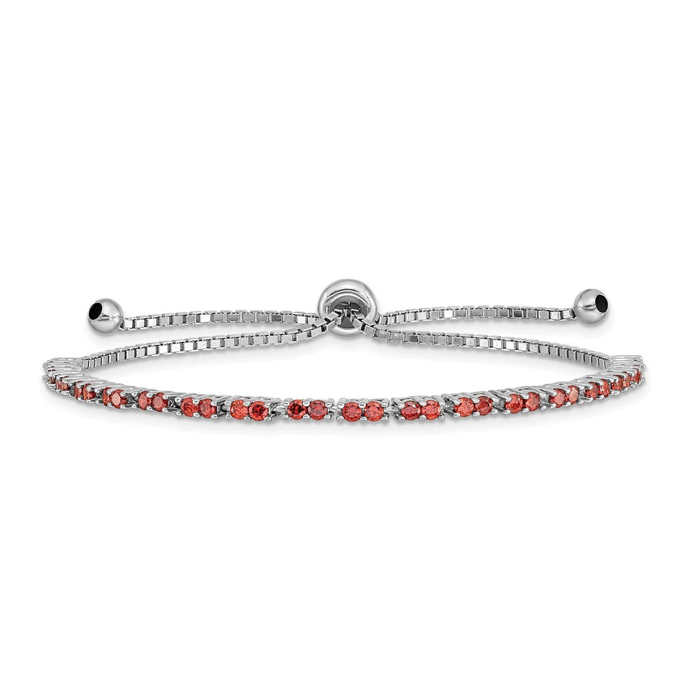Birthstone CZ Adjustable Bracelets