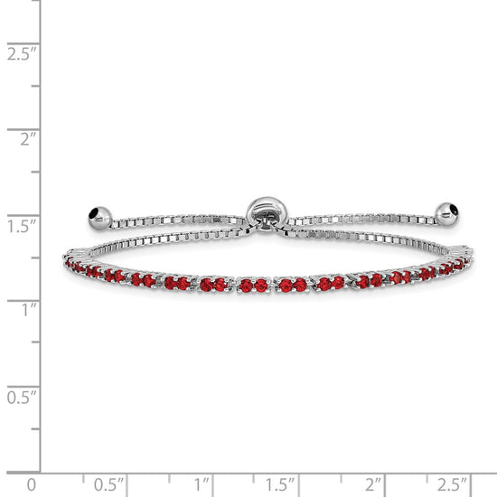 Birthstone CZ Adjustable Bracelets