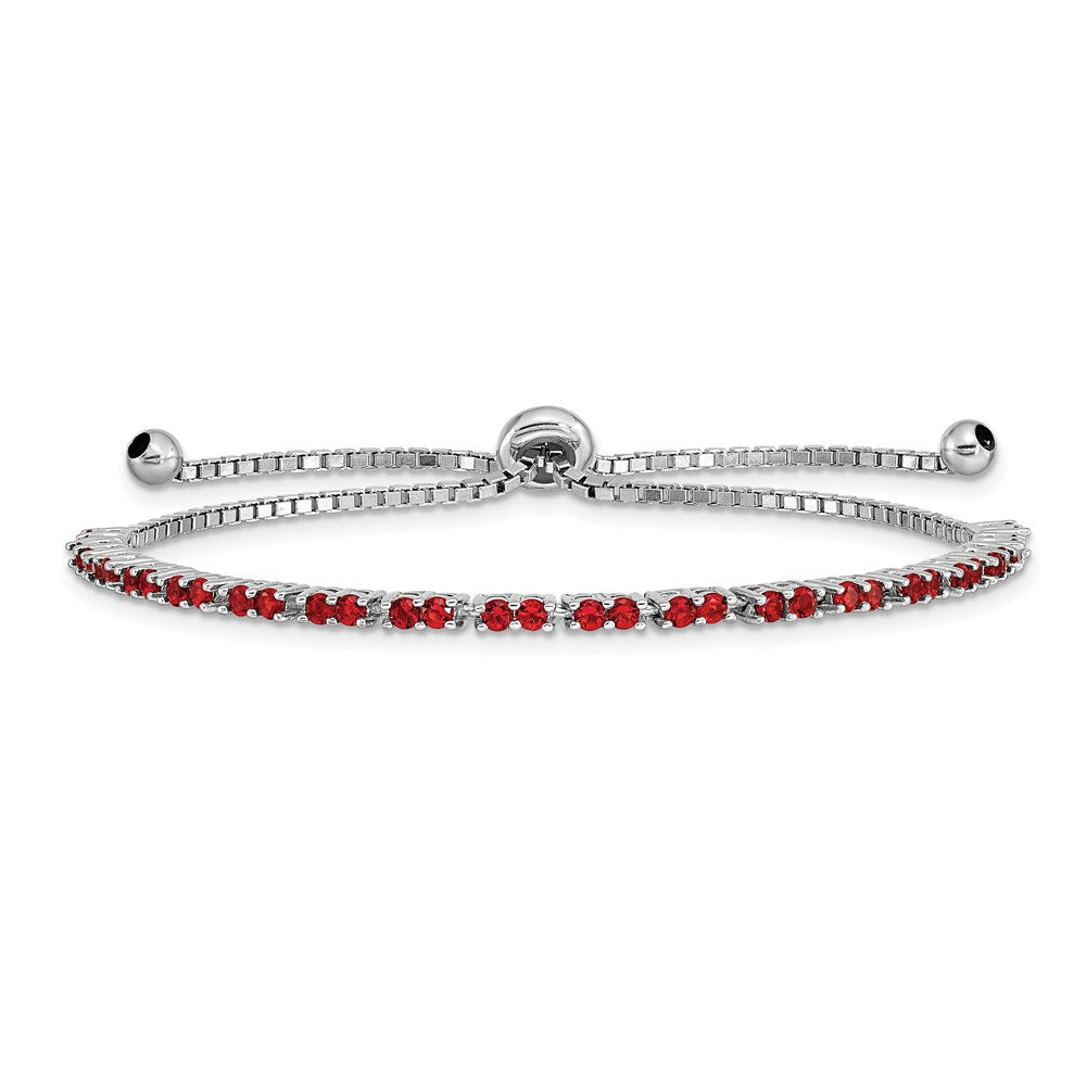 Birthstone CZ Adjustable Bracelets