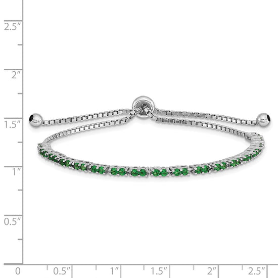 Birthstone CZ Adjustable Bracelets
