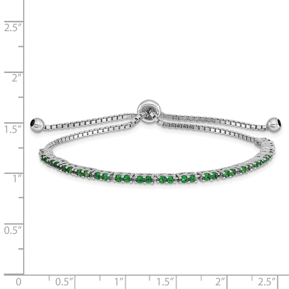 Birthstone CZ Adjustable Bracelets