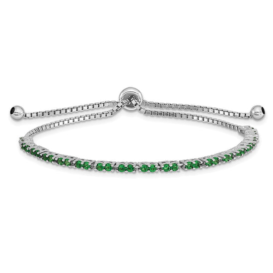 Birthstone CZ Adjustable Bracelets