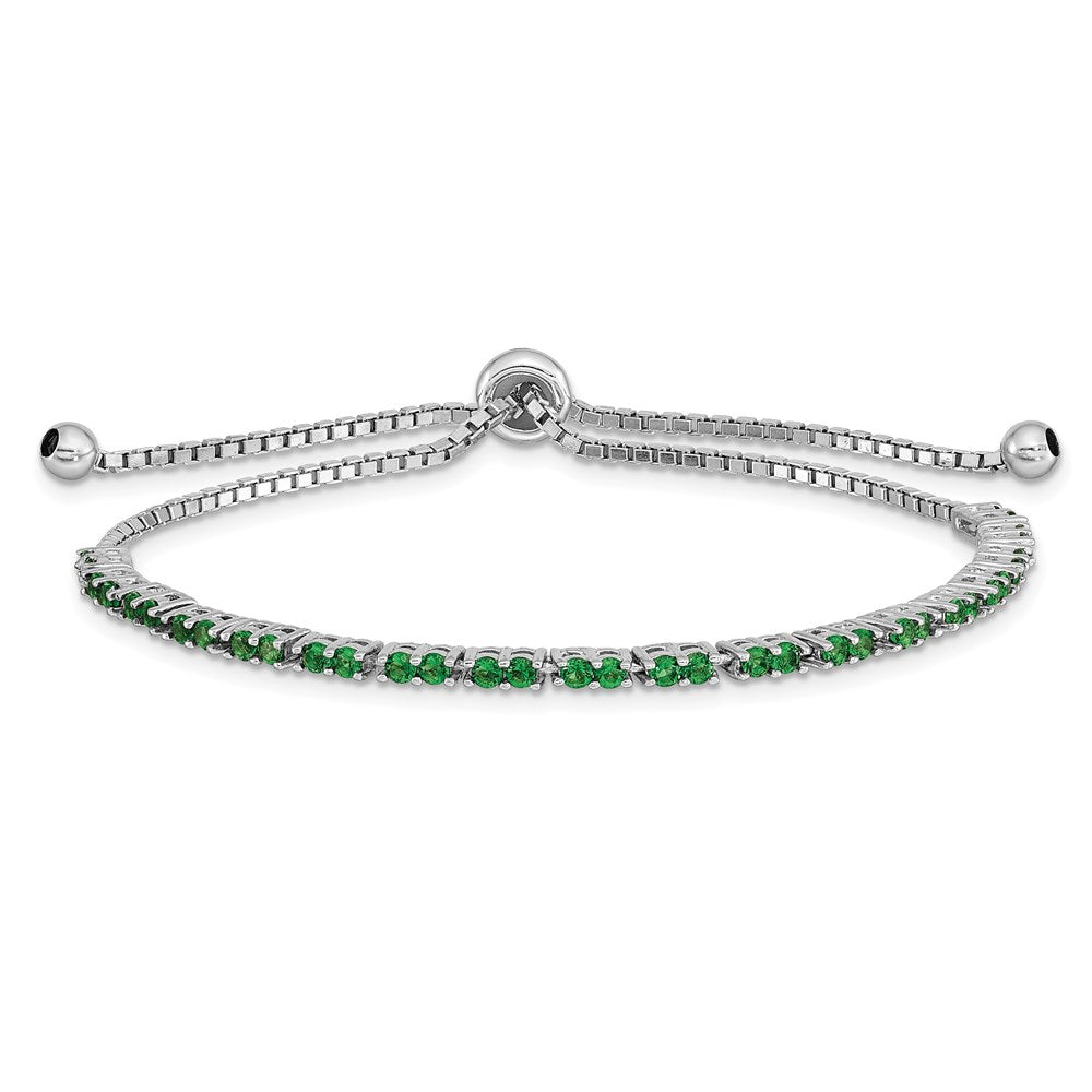 Birthstone CZ Adjustable Bracelets