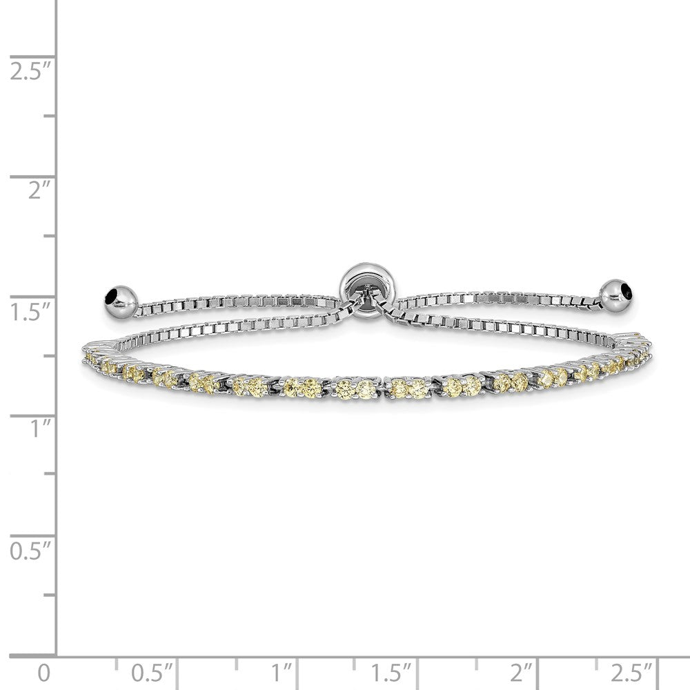 Birthstone CZ Adjustable Bracelets