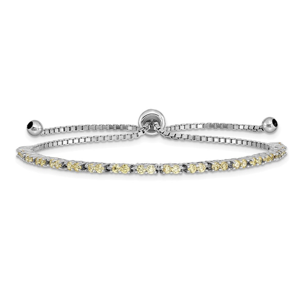Birthstone CZ Adjustable Bracelets