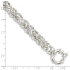 Sterling Silver Polished Byzantine Link Bracelet