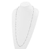 Sterling Silver Polished Beaded Necklace