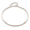 Sterling Silver Polished w/1.25 in ext. Bracelet