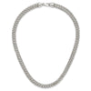 Sterling Silver Polished Fancy Circle Link 18.5in Necklace