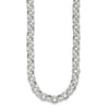 Sterling Silver Polished Fancy Link Necklace