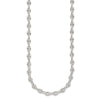 Sterling Silver Polished Fancy Link Necklace