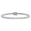 CZ 3mm Princess Tennis Bracelets