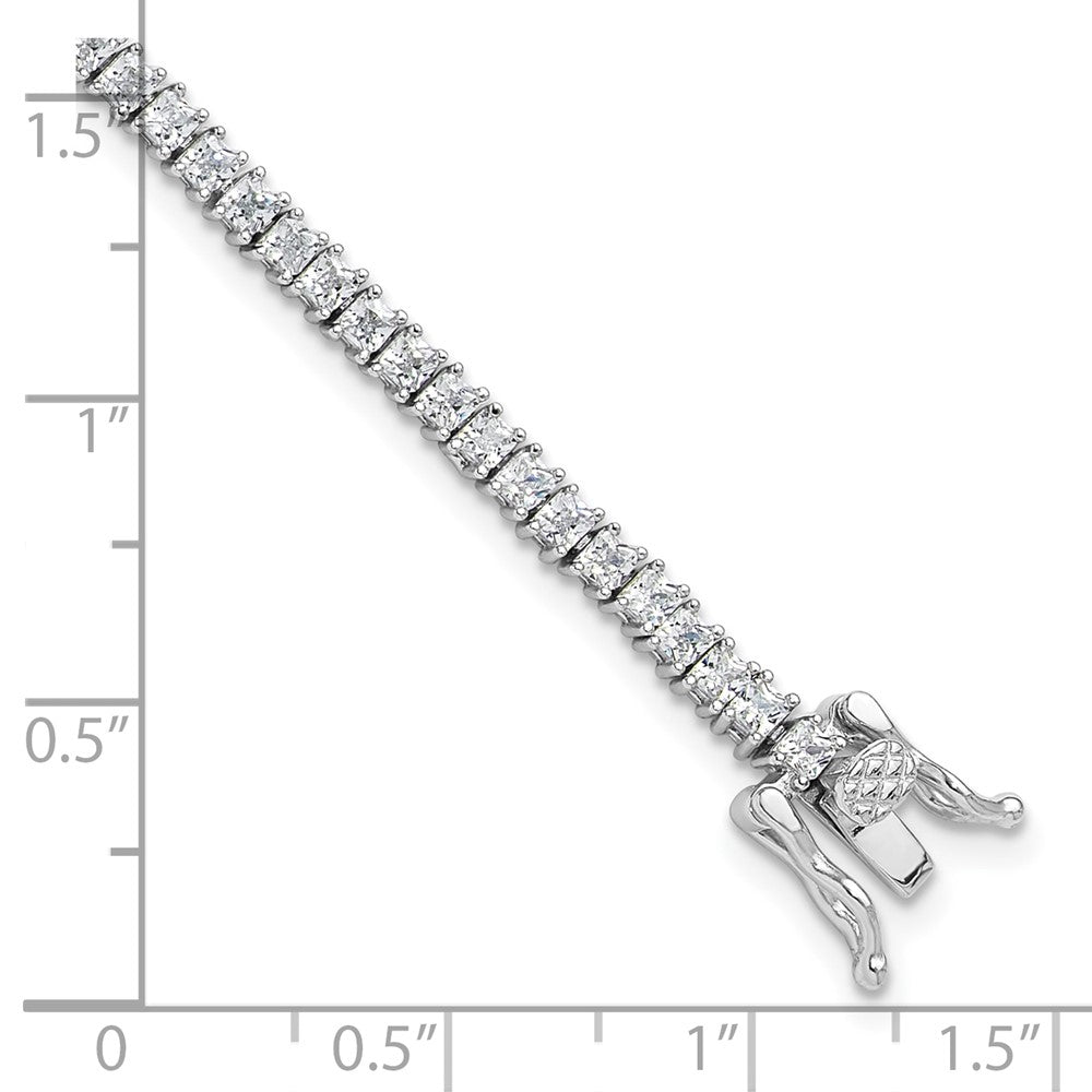CZ 3mm Princess Tennis Bracelets