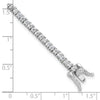 CZ 3mm Princess Tennis Bracelets