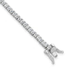 CZ 3mm Princess Tennis Bracelets