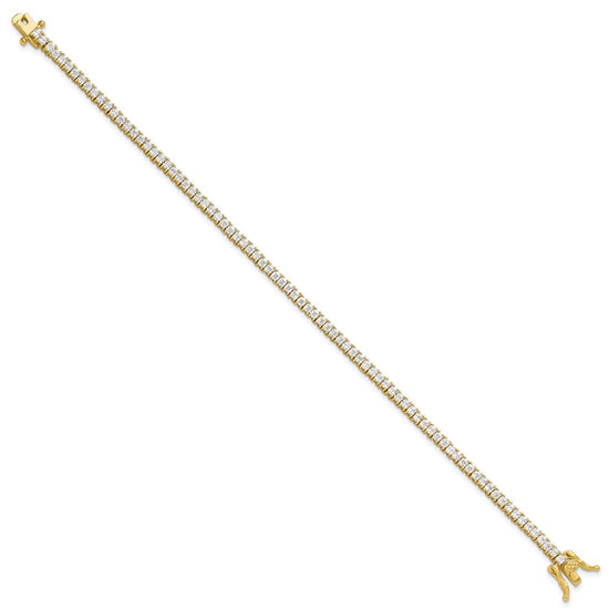 CZ 3mm Princess Tennis Bracelets