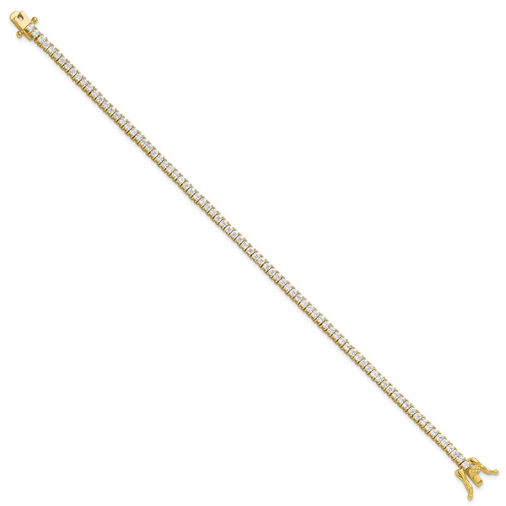 CZ 3mm Princess Tennis Bracelets
