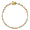 CZ 3mm Princess Tennis Bracelets