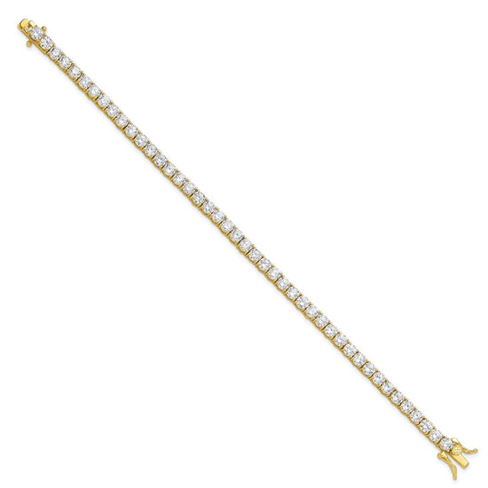 CZ 4mm Round Tennis Bracelets