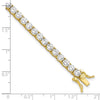 CZ 4mm Round Tennis Bracelets