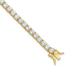 CZ 4mm Round Tennis Bracelets