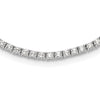 Sterling Silver CZ Tennis Necklace