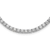 Sterling Silver CZ Tennis Necklace