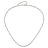 Sterling Silver 4.2mm Paperclip Link w/ 2in ext Necklace